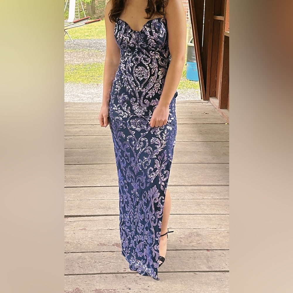 Purple Prom Dress